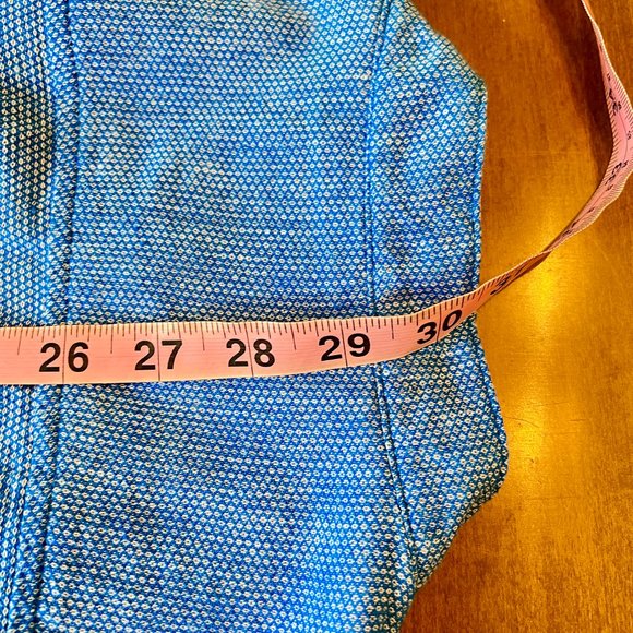 Report Collection Men's Short  Sleeve Button Down Soft Linen Blend Shirt XL - Picture 6 of 7